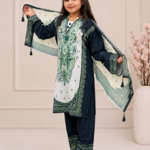 Green Elegance থ্রি-পিস ড্রেস